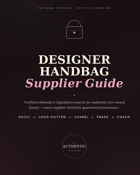 Authentic Designer bags/accessories supplier (Gucci,LV,Prada etc)